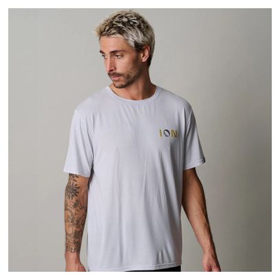 Maillot de manga corta ION Seek Graphic Gris para hombre