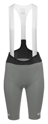 Pantaloncini da ciclismo con bretelle da donna Gore Wear Spinshift Grigio