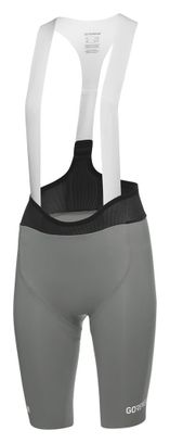 Pantaloncini da ciclismo con bretelle da donna Gore Wear Spinshift Grigio