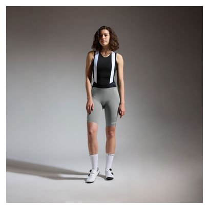 Pantaloncini da ciclismo con bretelle da donna Gore Wear Spinshift Grigio