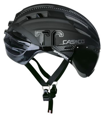 CASCO 2016 SPEEDAIRO TC PLUS helmet with visor Matt Black Alltricks