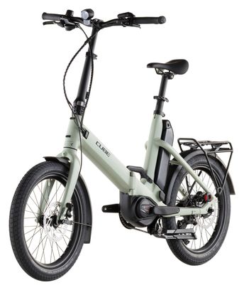 Cube Fold Hybrid 545 Faltbares Elektrofahrrad Shimano Cues 9S 545 Wh 20'' Erbsengrün 2026