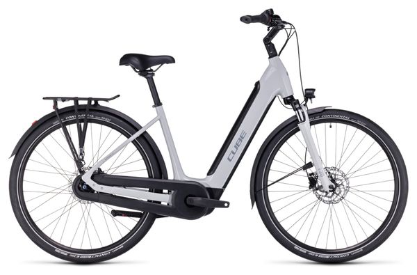 Cube Supreme Hybrid One 500 Bicicleta eléctrica urbana de fácil acceso Shimano Nexus 7S 500 Wh 700 mm Gris 2023