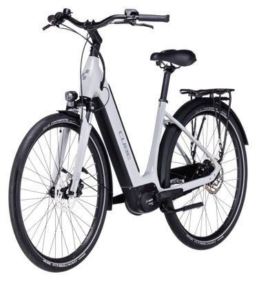 Cube Supreme Hybrid One 500 Easy Entry Electric City Bike Shimano Nexus 7S 500 Wh 700 mm Grey 2023