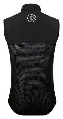 Sport Logo Sleeveless Jacket Black