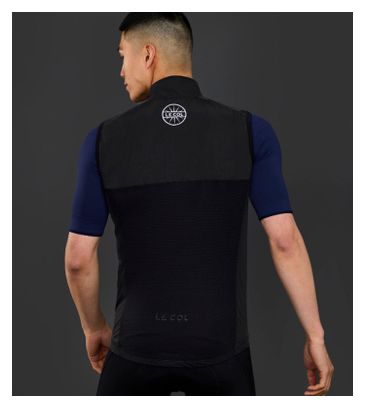 Sport Logo Sleeveless Jacket Black