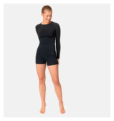 T-Shirt Manches Longues Femme Odlo Performance Light Eco Noir XS