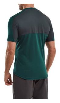 Altura Kielder Lightweight Short-Sleeve Jersey Green / Grey