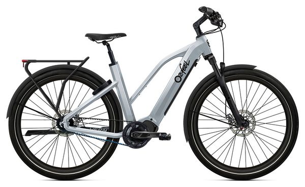 Vélo de Ville Électrique O2 Feel Vern Urban Power 9.2 Mid Shimano Nexus Inter 5-E 5V 720 Wh 27.5'' Gris Polaire