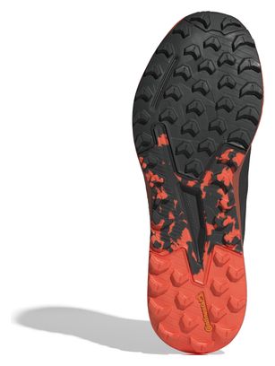 adidas Terrex Agravic Flow 2.0 Trailrunning-Schuhe Schwarz Rot Herren