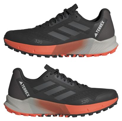 Zapatillas de trail para hombre adidas Terrex Agravic Flow 2.0 Negro Rojo