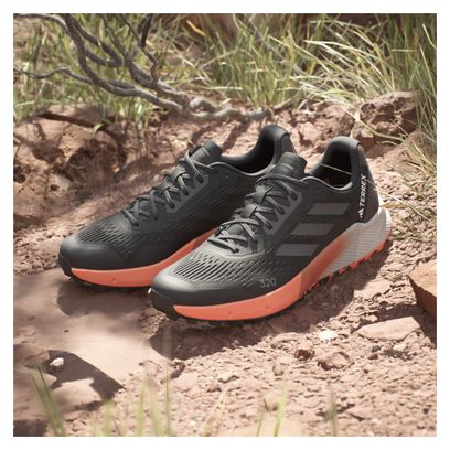 Zapatillas de trail para hombre adidas Terrex Agravic Flow 2.0 Negro Rojo