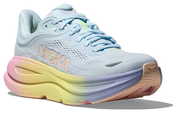 Hoka Bondi 9 Laufschuhe Blau/Mehrfarbig für Damen