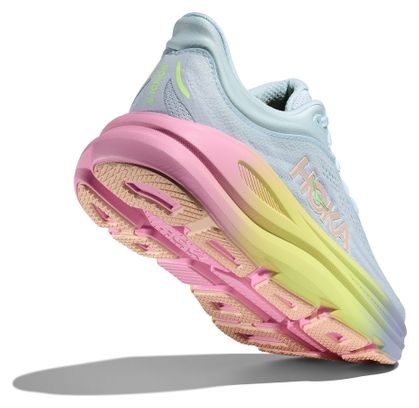 Hoka Bondi 9 Laufschuhe Blau/Mehrfarbig für Damen