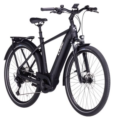 Cube Touring Hybrid Pro 625 Bicicleta Híbrida Eléctrica Shimano Deore 11S 625 Wh 700 mm Negra 2024