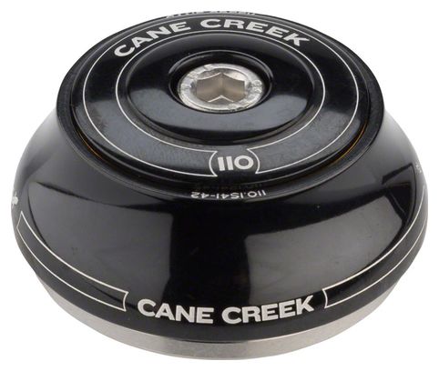 Cane Creek 110-Series IS42/28.6 Integrated Cup Tall Cover Top Juego de dirección negro