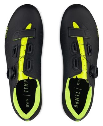 Straßenschuhe FIZIK Tempo Overcurve R5 Schwarz / Gelb