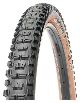 Pneu VTT Maxxis Minion DHR II 29'' Tubeless Ready Souple Wide Trail (WT) Exo Protection Dual Compound Flancs Marron Tan Wall