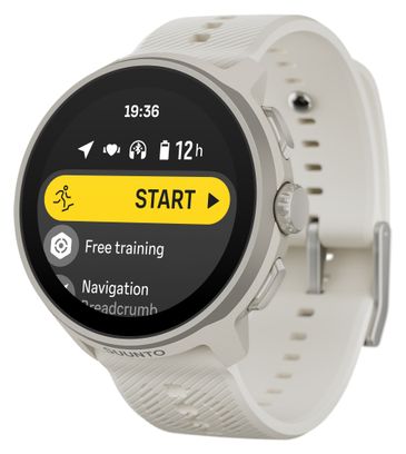 Montre GPS Suunto Run Silicone Strap Gris clair