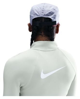 Nike Tempo Swoosh Run Grau Damen 1/4-Zip-Top