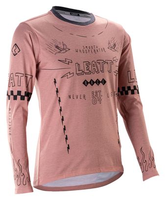 Maglia a maniche lunghe Leatt Gravity 3.0 rosa da donna