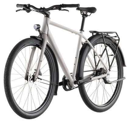 Cube Editor Pro FE Bicicletta da fitness Shimano Nexus 8S con trasmissione a cinghia 700 mm Beige/Grigio avena 2026