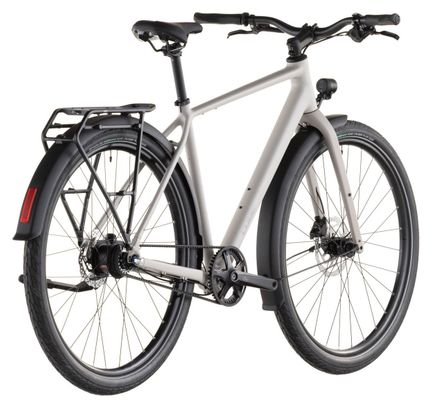 Cube Editor Pro FE Bicicletta da fitness Shimano Nexus 8S con trasmissione a cinghia 700 mm Beige/Grigio avena 2026