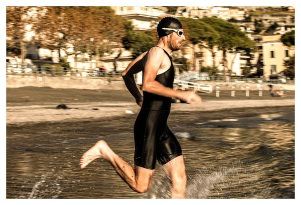 Trifonction Triathlon Manches Courtes Rogelli Florida - Enfant - Noir