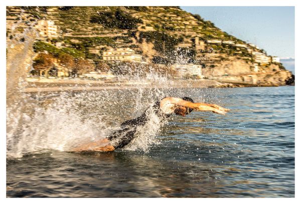 Trifonction Triathlon Manches Courtes Rogelli Florida - Enfant - Noir