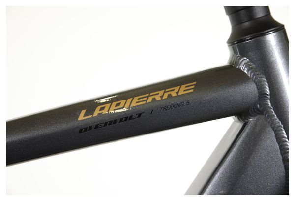 Exhibition Bike - Lapierre Overvolt trekking Electric Bike 400Wh 6.4 Shimano Alivio / Altus 9V Grey 2022