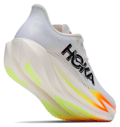 Hoka Cielo X1 3.0 hardloopschoenen, wit/oranje, unisex