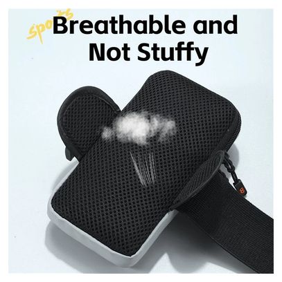 Brassard de Sport pour smartphone Running Fitness - gris