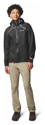 Columbia Reign No Shine Waterproof Jas Zwart