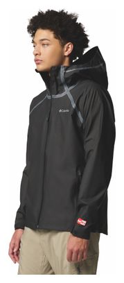 Columbia Reign No Shine Waterproof Jas Zwart