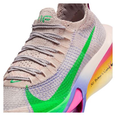 Zapatillas de running Nike Alphafly 3 «Eliud Kipchoge» Beige/Multicolor Mujer