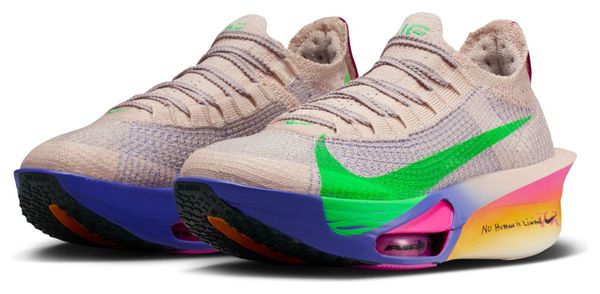Zapatillas de running Nike Alphafly 3 «Eliud Kipchoge» Beige/Multicolor Mujer