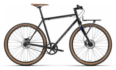 Bombtrack Outlaw City Bike Single Speed 650b Schwarz Marineblau Alltricks