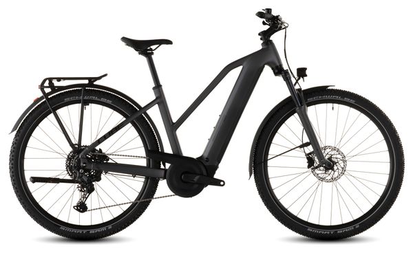 Cube Nuride Hybrid Performance 600 Trapeze Electric Trekking Bike Shimano Cues 10S 600 Wh 29'' Slab Grey 2026
