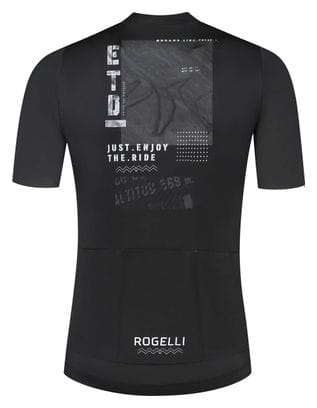 Maillot Manches Courtes Velo Rogelli S.O.L. - Homme