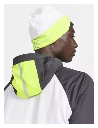 Craft ADV Lumen Fleece Yellow White Beanie