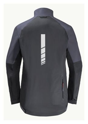 Giacca impermeabile Jack Wolfskin Morobbia 2.5L Donna Grigio