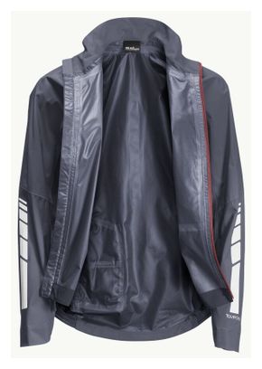 Giacca impermeabile Jack Wolfskin Morobbia 2.5L Donna Grigio