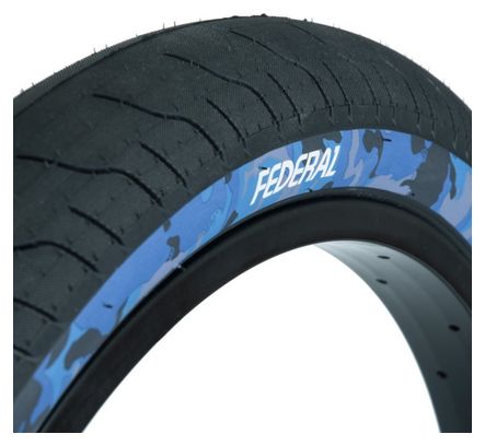 Pneu Federal Command Low Pressure 2.40 Jaune Logo Noir / Bleu 