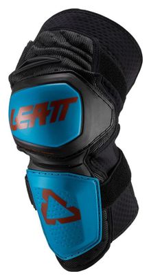 Leatt Enduro ginocchiere corte blu nero