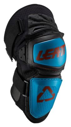 Leatt Enduro ginocchiere corte blu nero