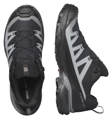 Calzado de senderismo <strong>Salomon X Ultra 360 GTX Negro Gris</strong>