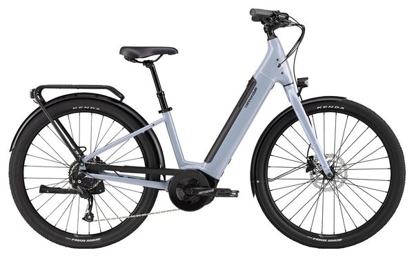 VTC Électrique Cannondale Adventure Neo 3.1 EQ Low Step Microshift 9V 400 Wh 27.5'' Bleu