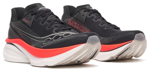 Saucony Endorphin Azura hardloopschoenen, zwart/rood, heren