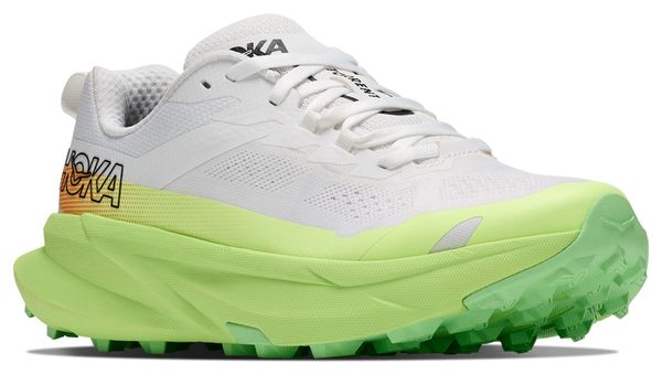 Hoka Torrent 5 trailschoenen wit/groen voor dames
