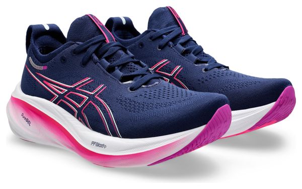 Asics Gel Nimbus 26 Scarpe da corsa Donna Blu Rosa Alltricks